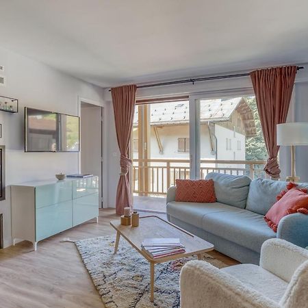Rare ! Appartement Renove Dans Le Village Pieton De Megève Kültér fotó