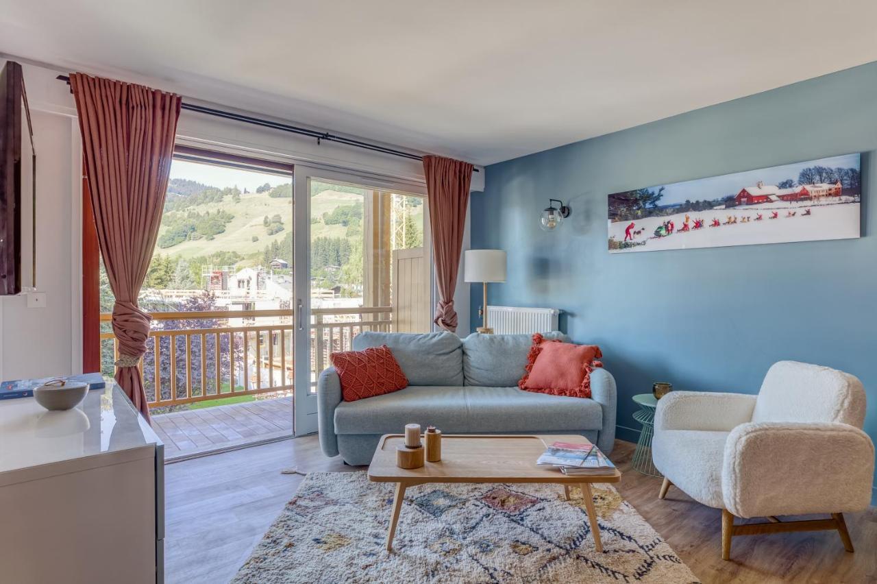 Rare ! Appartement Renove Dans Le Village Pieton De Megève Kültér fotó