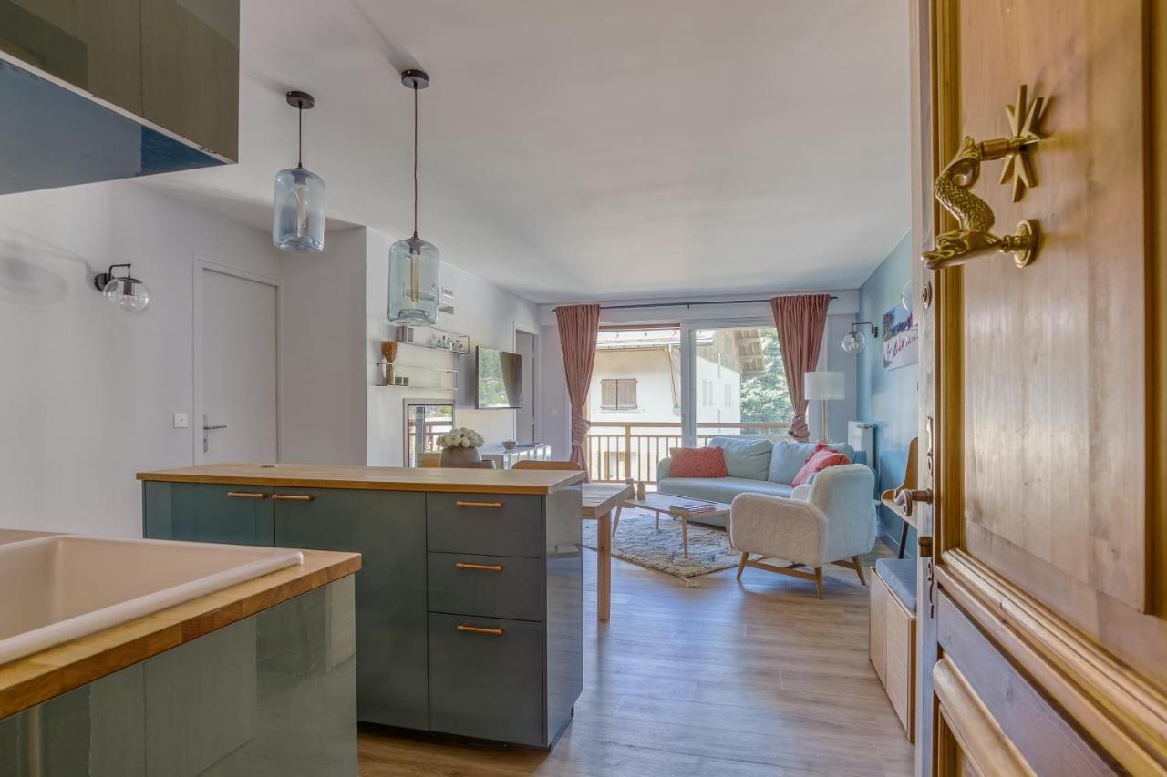 Rare ! Appartement Renove Dans Le Village Pieton De Megève Kültér fotó